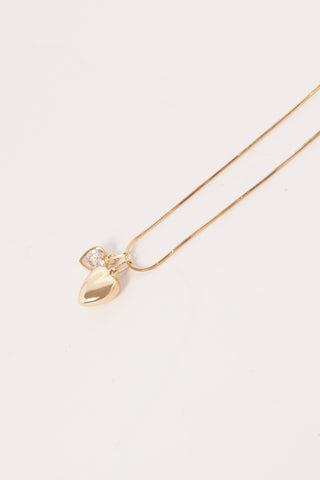 Doillon Heart Charm Necklace