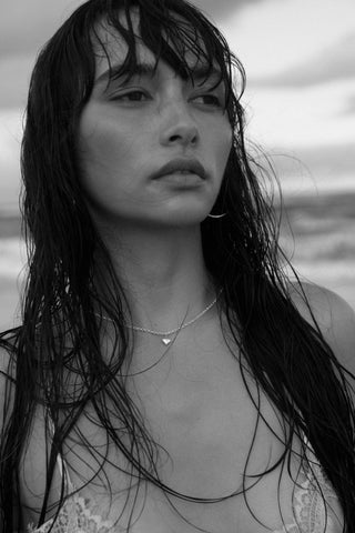 45cm Sterling Silver Belcher Chain Necklace