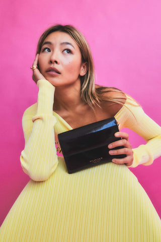 Archive: The Juicy Patent Phone Wallet Black