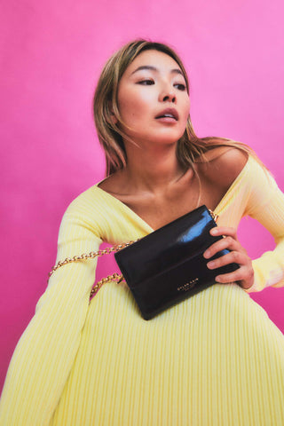 Archive: The Juicy Patent Phone Wallet Black