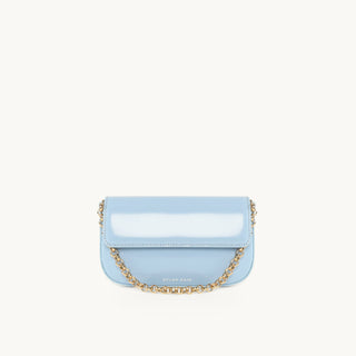 The Amelia Patent Bag Cornflower
