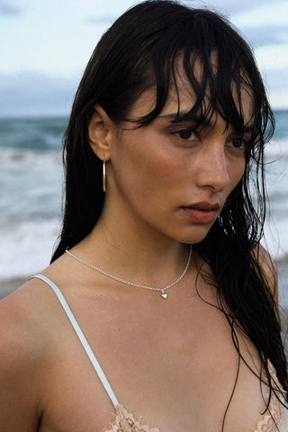 35mm Sterling Silver Hoop Earrings