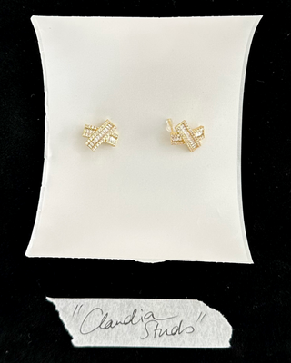 Claudia Earrings Gold