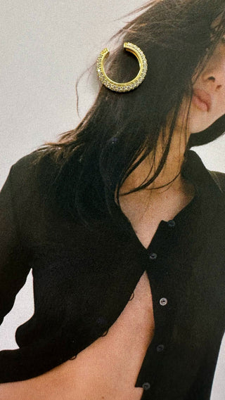 Pavia Ear Cuff Gold