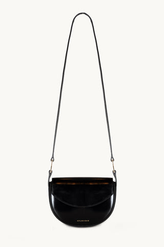 The Madison Phone Bag in Black/Gold  Crossbody