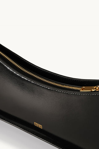The Remi I+II Shoulder Bag in Black/Gold Internals