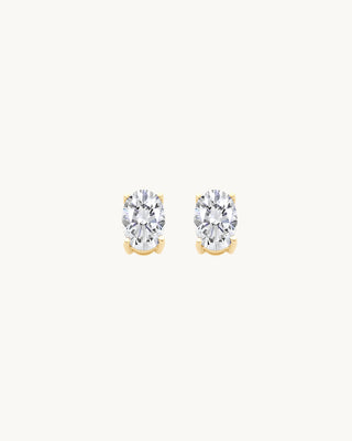 Valla Oval Cut Studs
