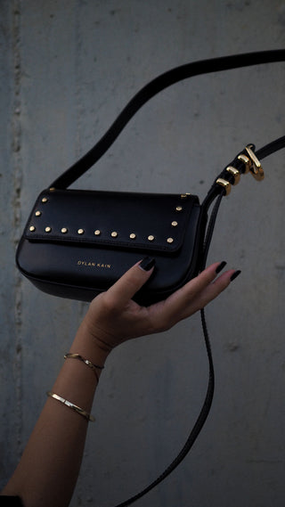 The Delilah Studded Bag Silver