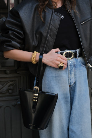 The Fox Bucket Bag Light Gold