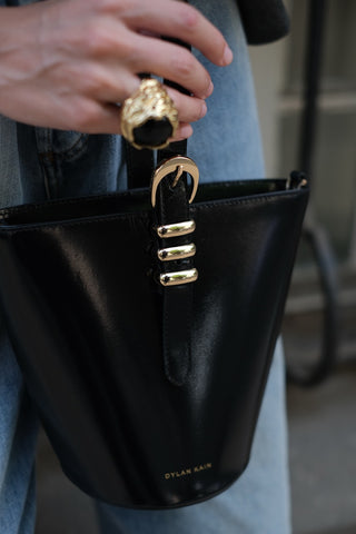 The Fox Bucket Bag Light Gold