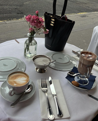 The Fox Bucket Bag Light Gold