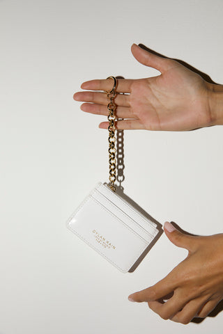 The Palvin Card Holder White