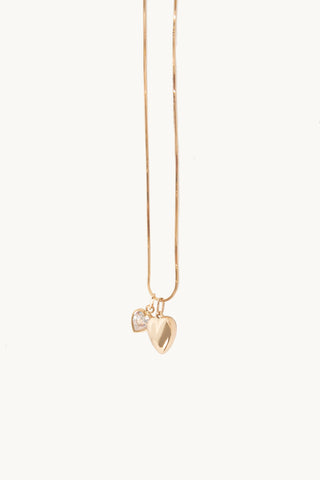 Doillon Heart Charm Necklace