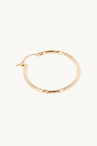 35mm 9ct Gold Hoop Earrings