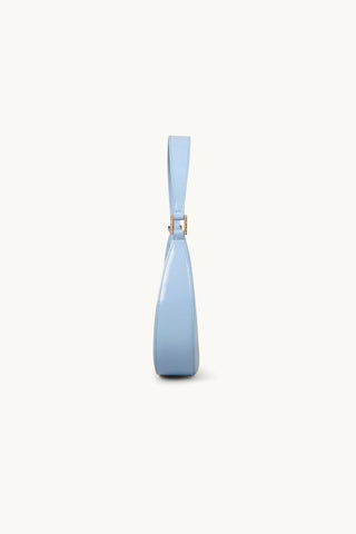 The Rhea Sling Patent Bag Cornflower