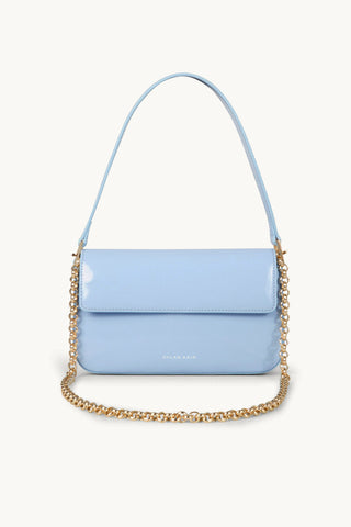 The Baguette Patent Bag Cornflower