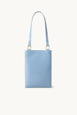The Ella Patent Phone Bag Cornflower