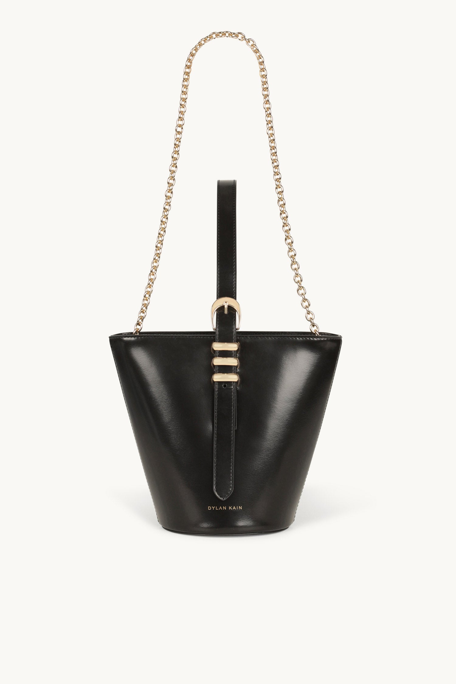 The Fox Bucket Bag Light Gold – Dylan Kain