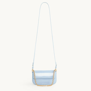 The Amelia Patent Bag Cornflower